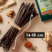 Organic Madagascar Gourmet Vanilla Beans (14-18 cm)