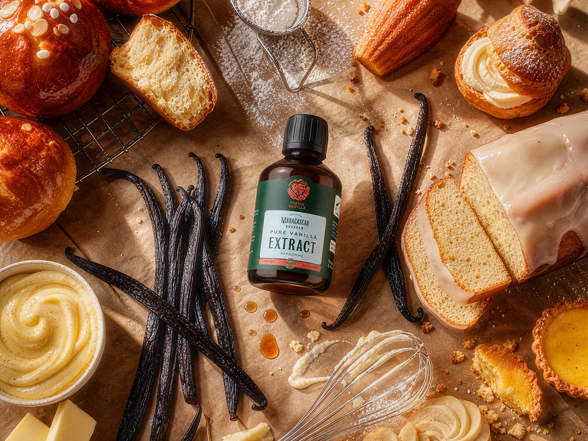 Pure Madagascar Bourbon Vanilla Extract