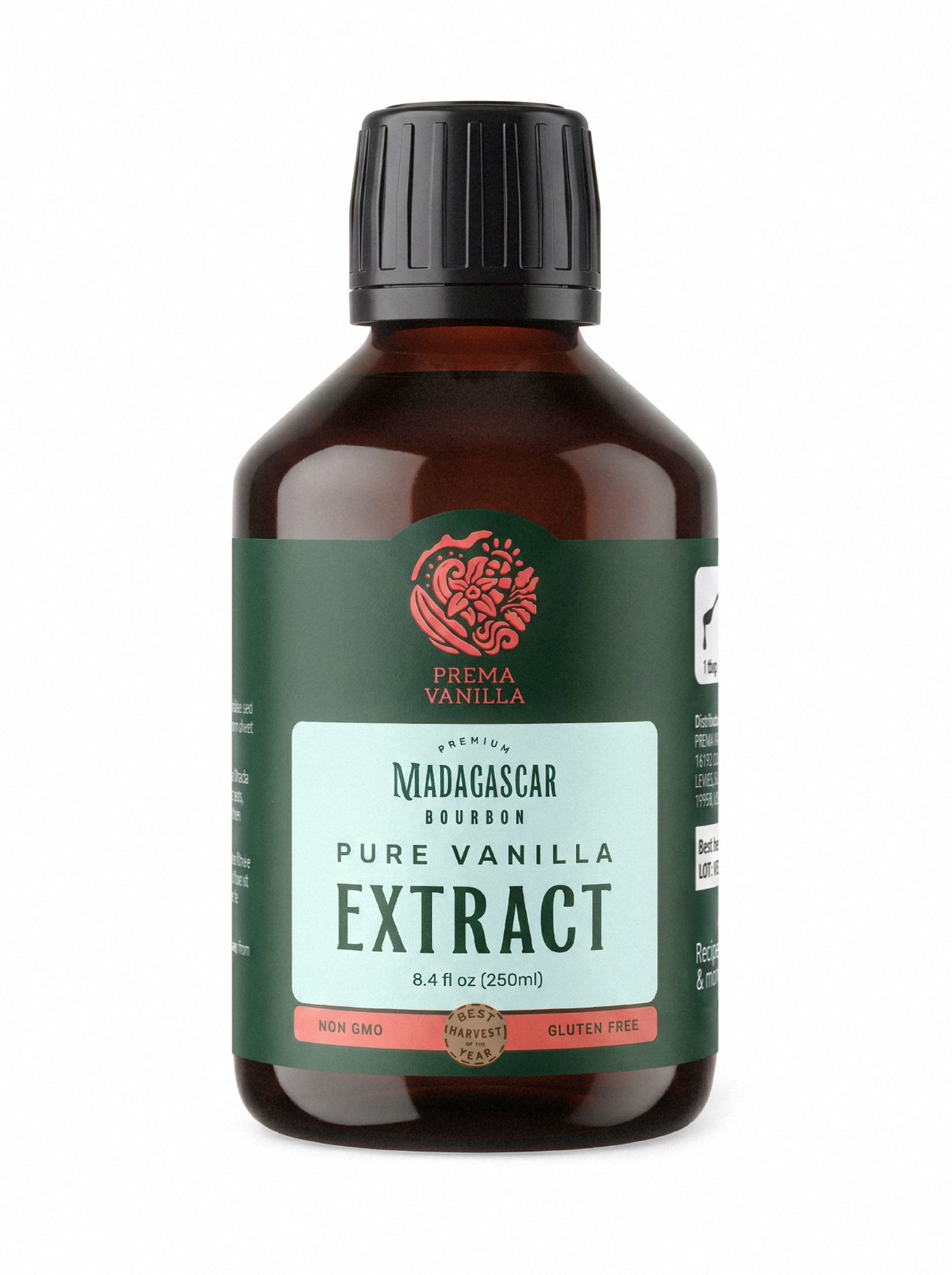 Pure Madagascar Bourbon Vanilla Extract